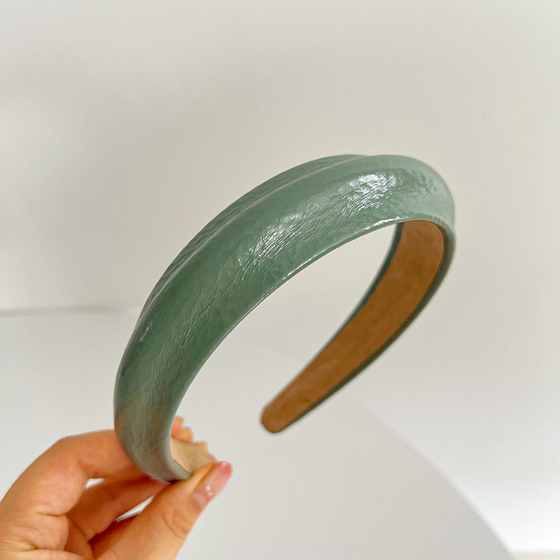 Diadema de esponja de cuero al por mayor